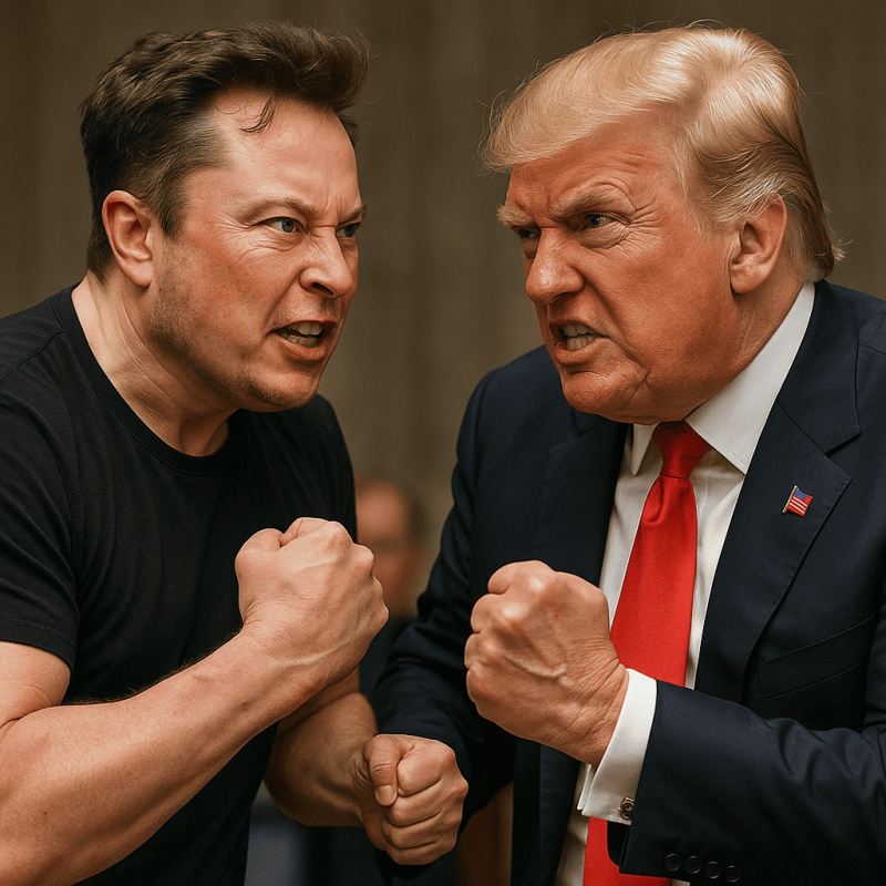 ? Elon Musk vs. Donald Trump: Feud of the Year? ?