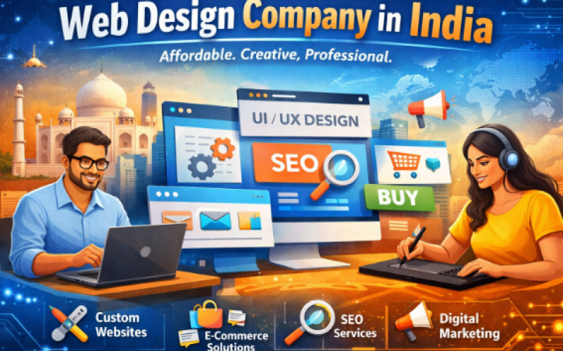 Web Design Company in India – Why Businesses Choose Indian Experts