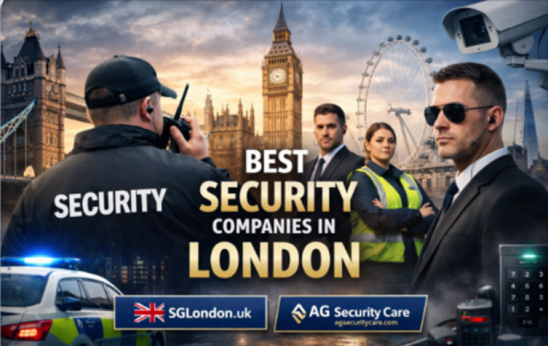 Best Security Companies in London (2026) – Top Trusted Firms for Businesses & Events