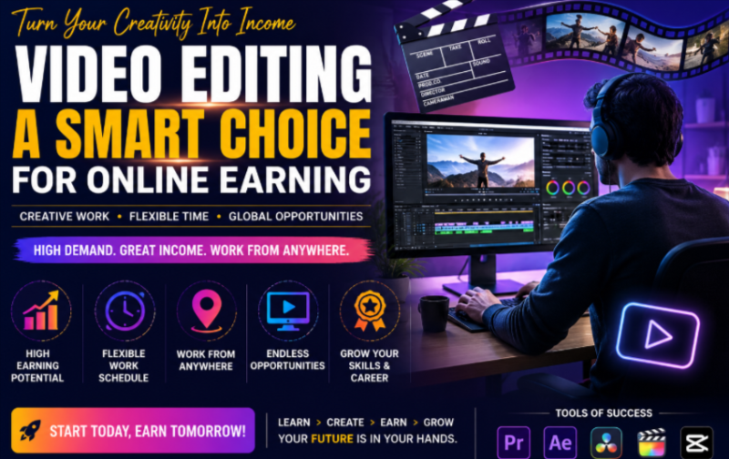 Is Video Editor good option for online earning
